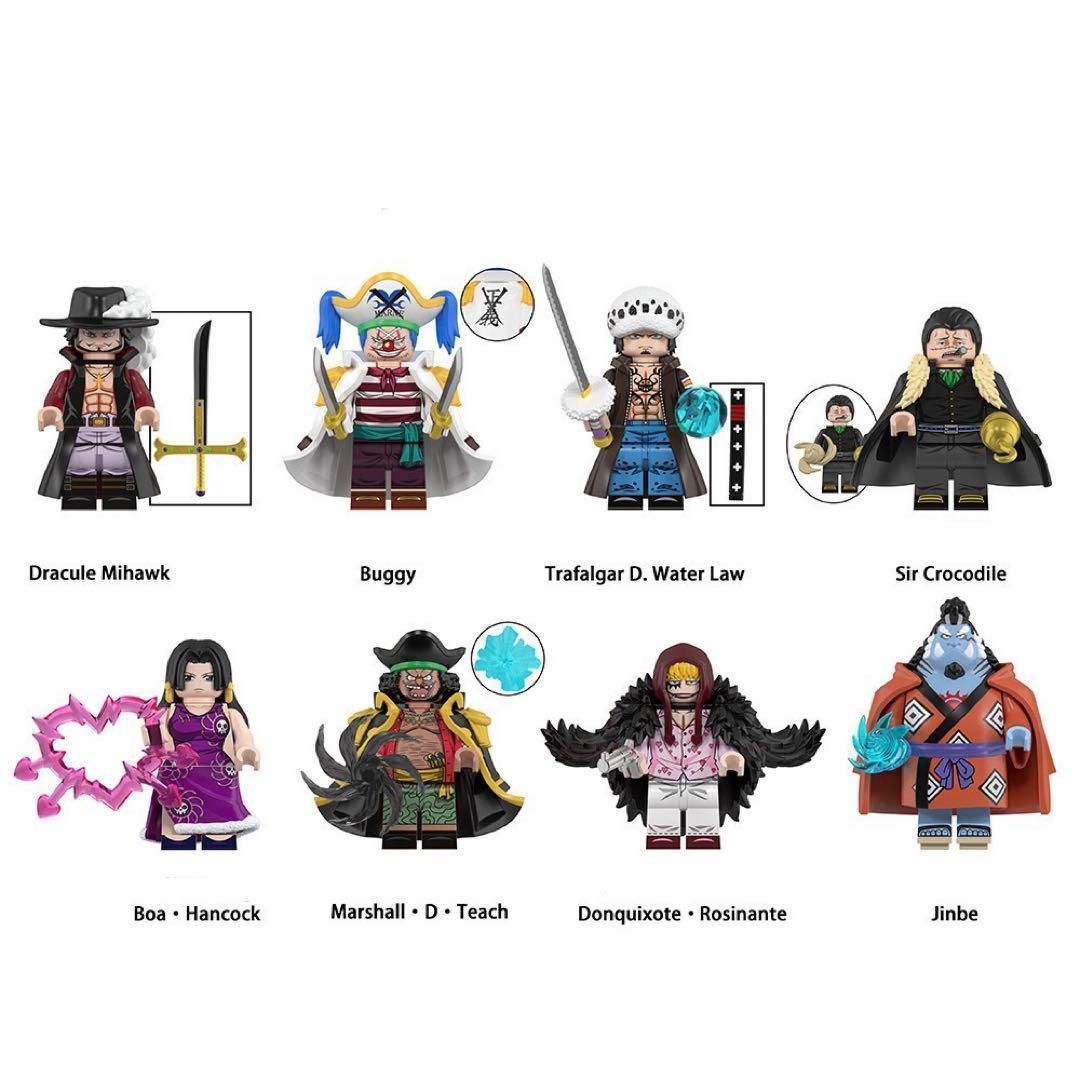 レゴ互換 ワンピース キャラクター ミニフィグ 32体セット 人形 