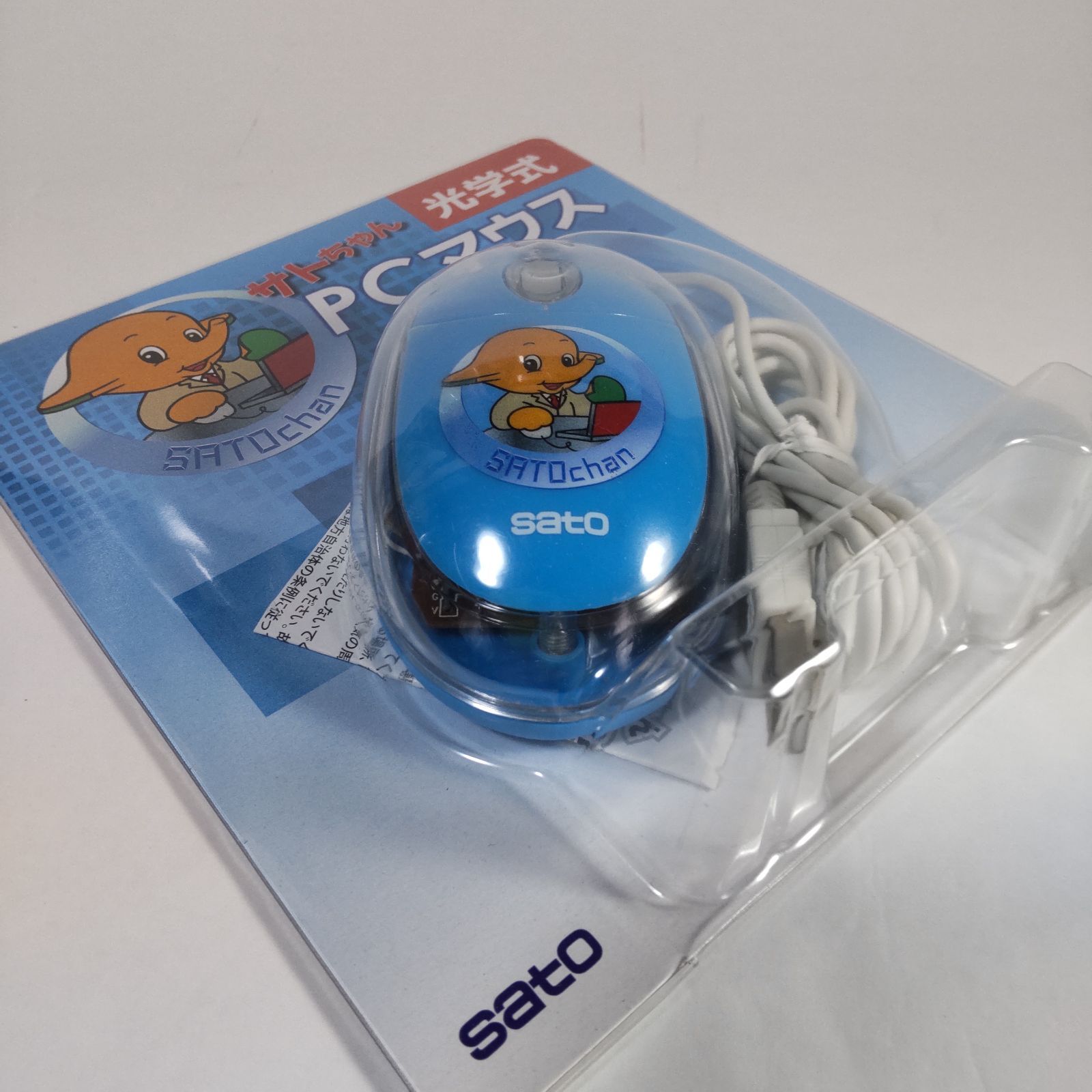 【サイズ交換ＯＫ】 サトちゃん 光学式 PCマウス パソコン周辺機器 佐藤製薬 非売品 マウス