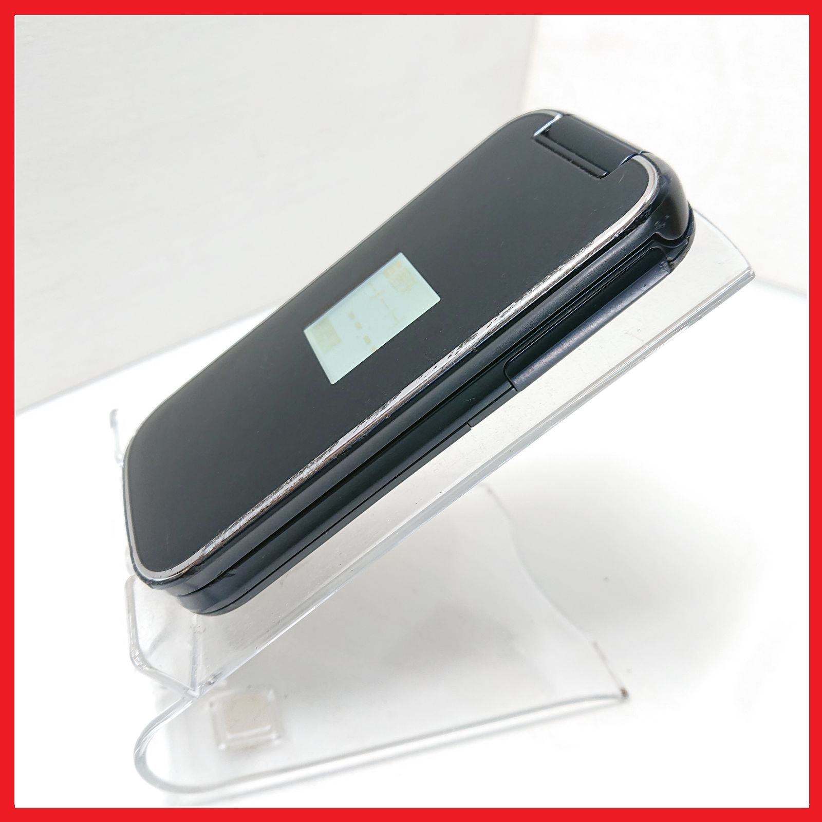 白色　ドコモ F-01M(8G)らくらくホン FUJITSU　利用制限〇 富士通 F-01M らくらくホン ホワイト SIMフリー 中古 ガラケー