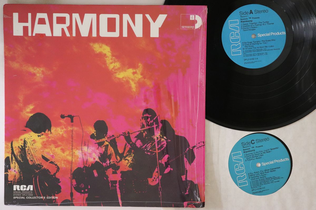 米2discs LP Various Sessions Presents Harmony DPL20159 RCA