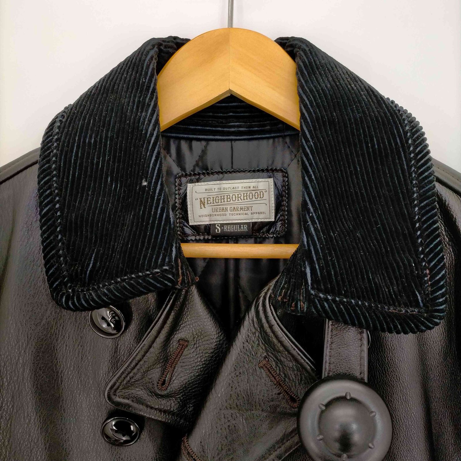 ネイバーフッド NEIGHBORHOOD LOWE CL-COAT カウレザーコート カー