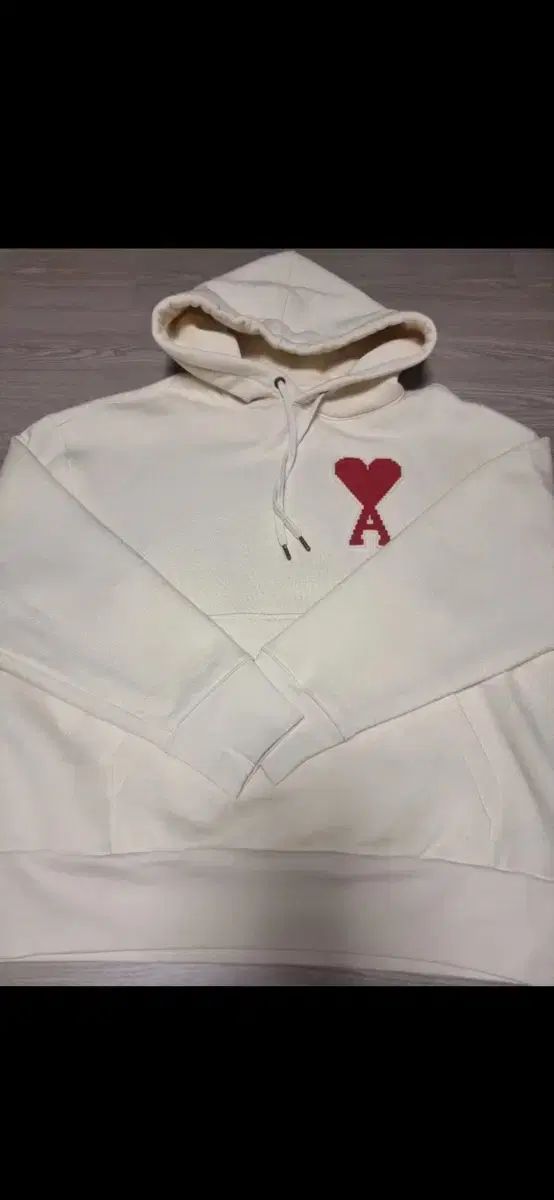 アミ ビックハート ロゴ WHO フーディー Tシャツ