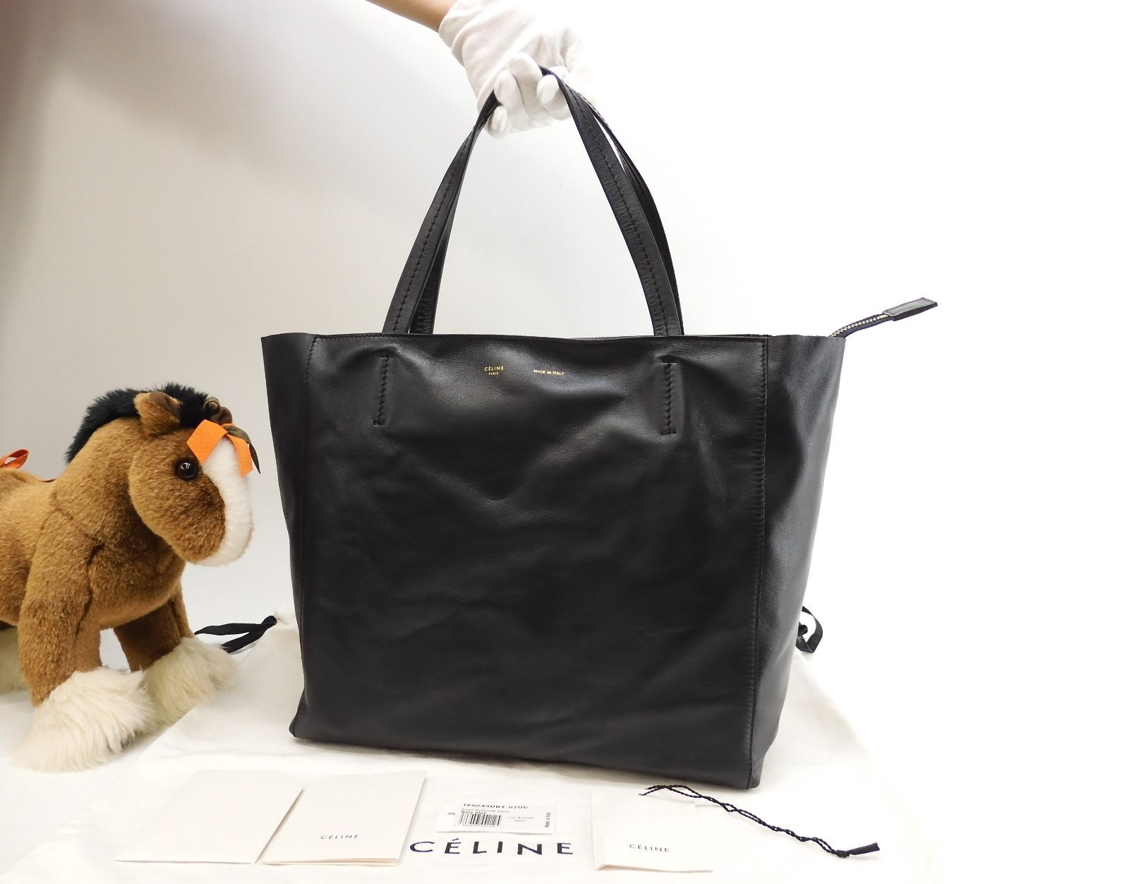 d23極美品保存袋付き d23保存袋付き セリーヌ レザー