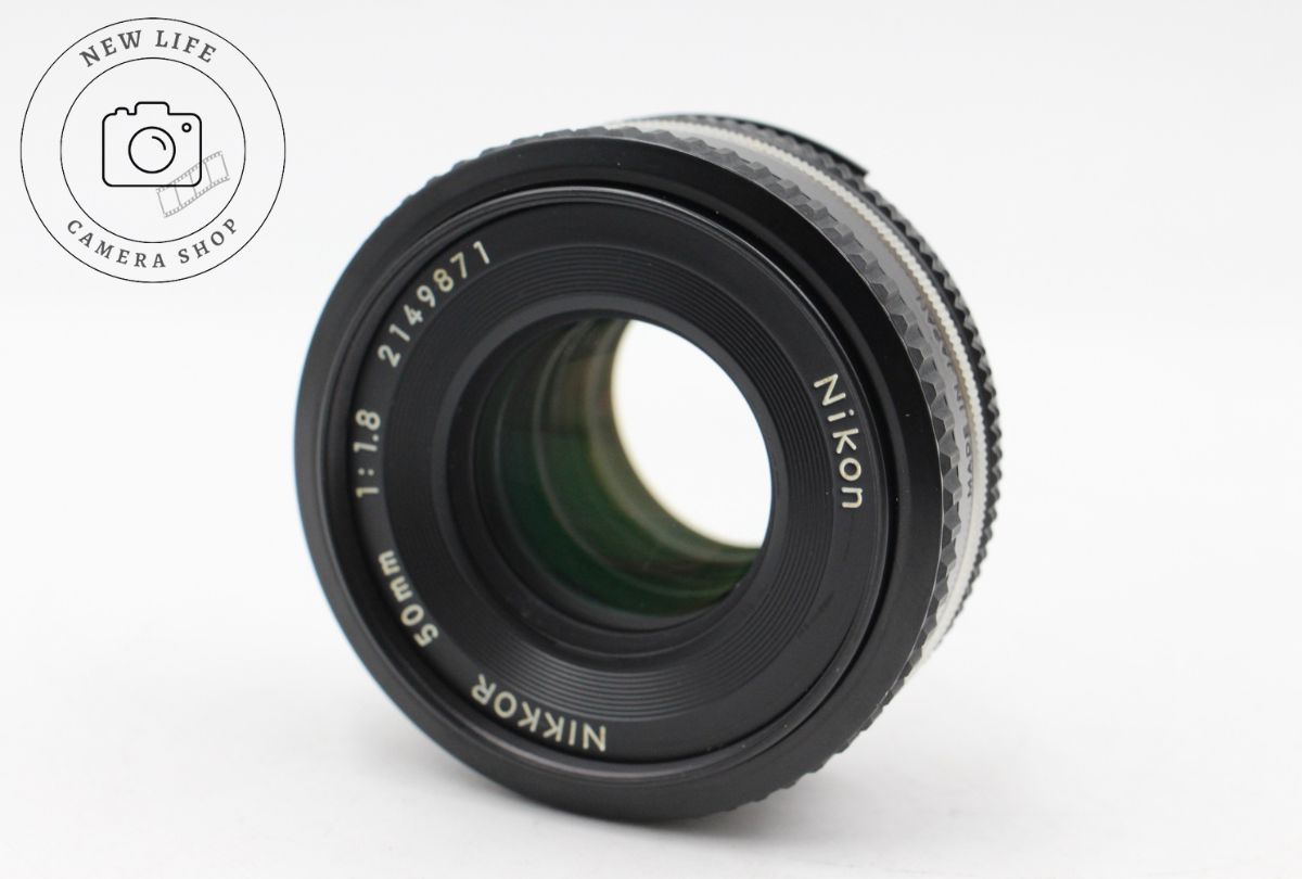 美品☆ニコン Nikon Ai-s NIKKOR 50mm F1.8 パンケーキ ###13209