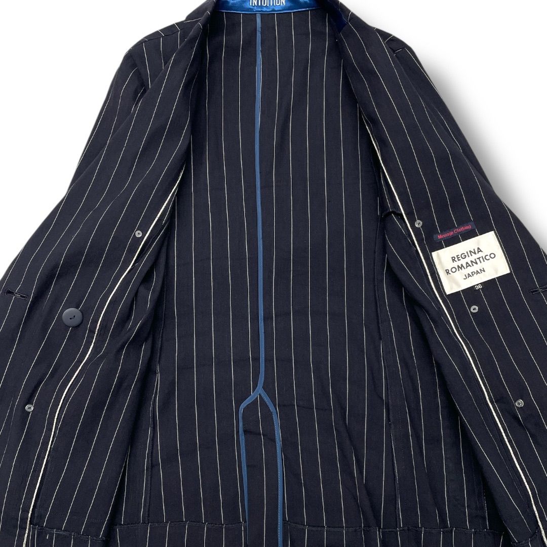 REGINA ROMANTICO レジーナロマンティコ ストライプ リネン