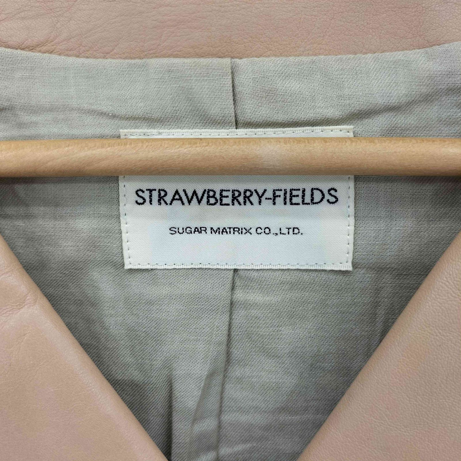 【美品】ストロベリーフィールズ ライダースジャケット フォックスファー M相当 STRAWBERRY-FIELDS（ライダースジャケット）のフリマアイテム一覧