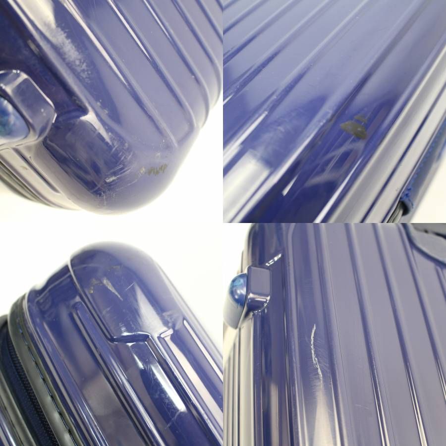 114)RIMOWA リモワ スーツケース サルサ SALSA 857.63 2輪 60L ブルー