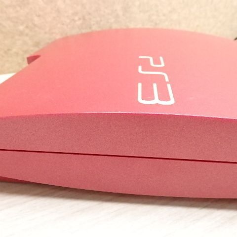 テレビゲーム Playstation3 CECH-3000B 320GBモデル スカーレット