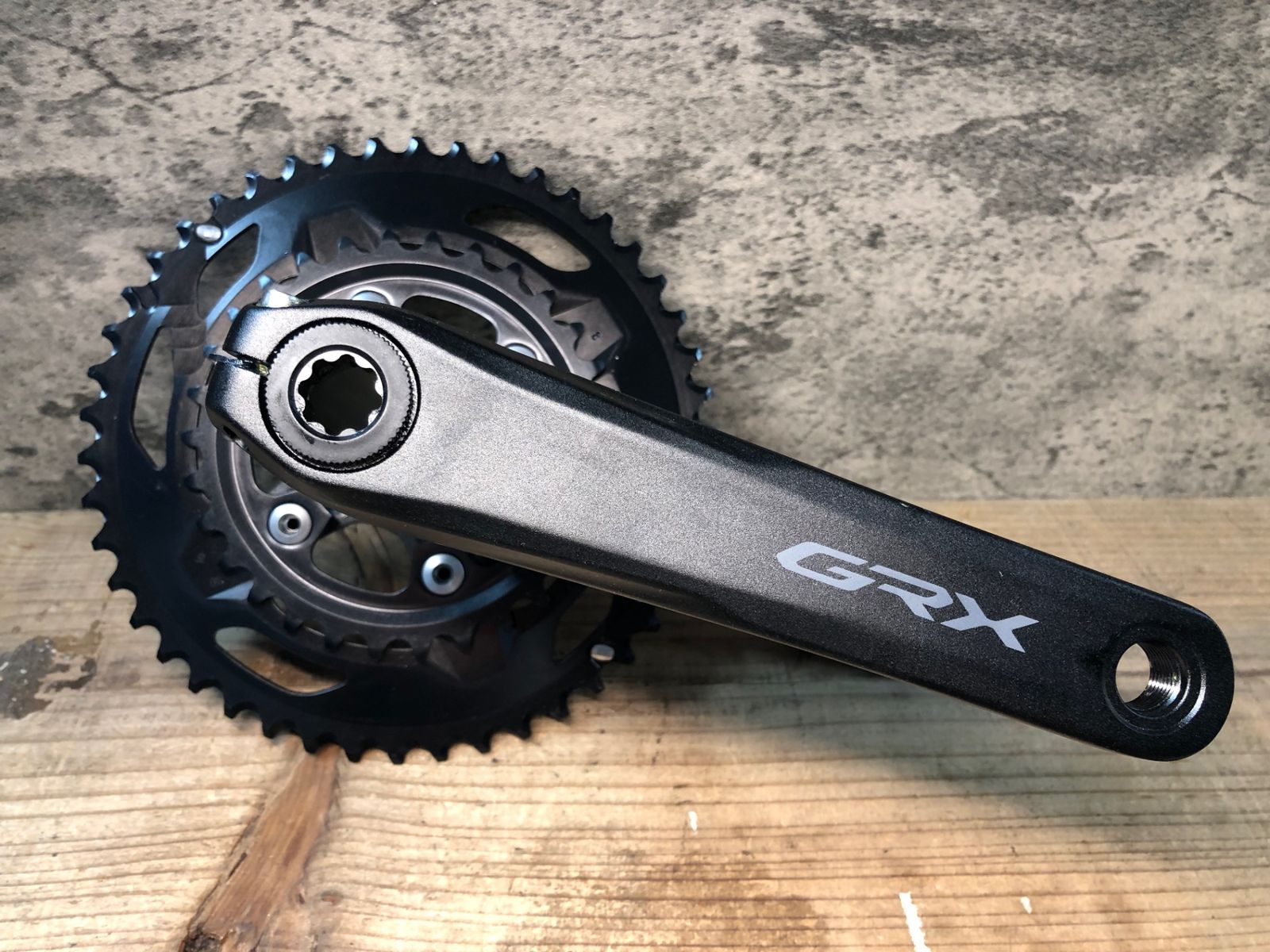 JB593 シマノ SHIMANO GRX FC-RX600 クランクセット 46/30T 165mm