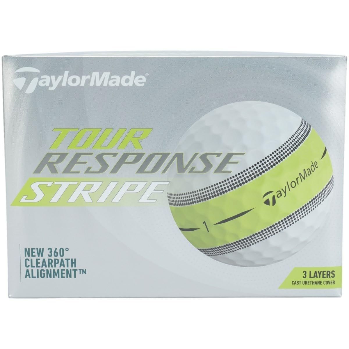 Stripe JPN Response dz ツアーレスポンス Tour ストライプ TM22 ゴルフボール 2025 MADE テーラーメイド N0803501 TAYLOR ホワイト