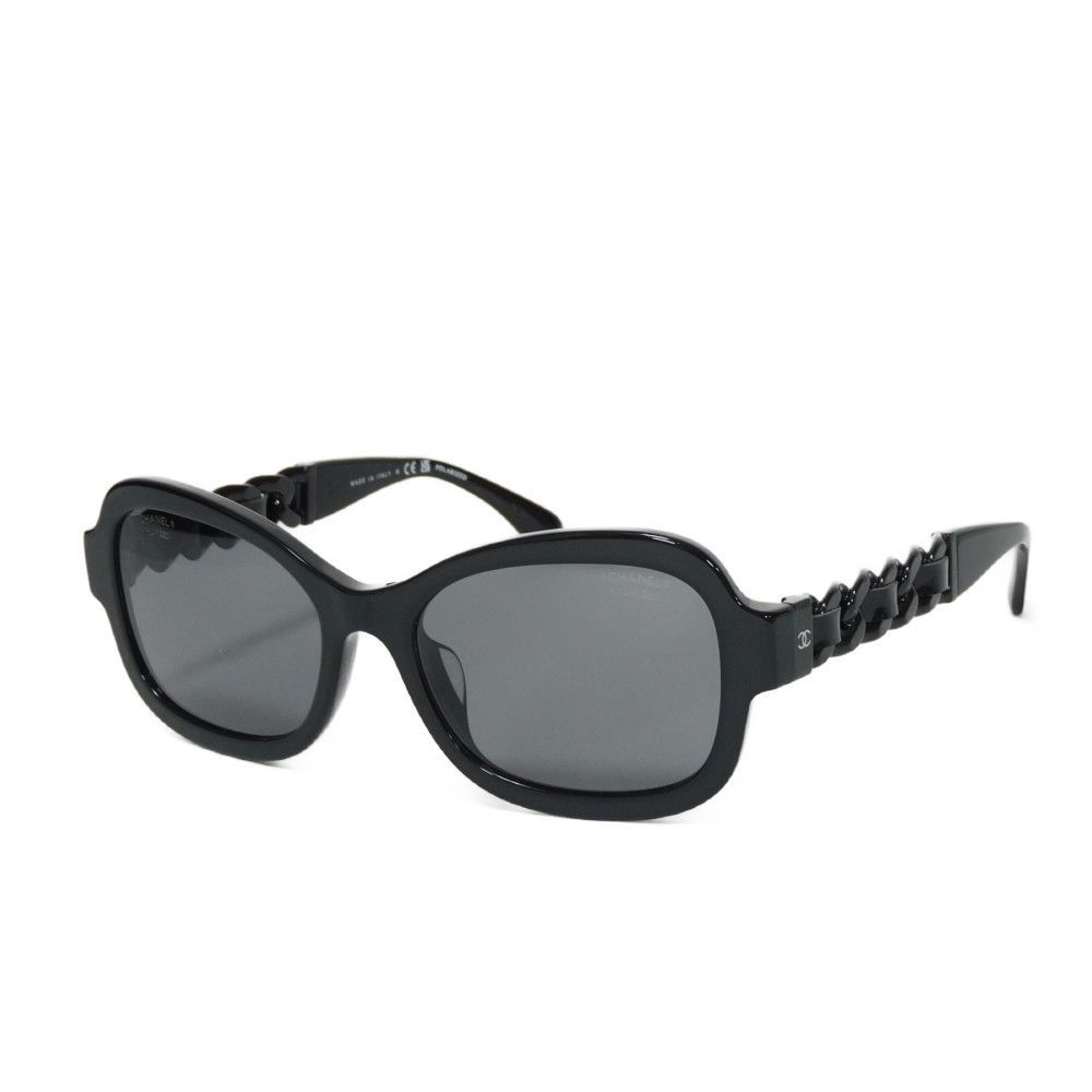 CHANEL サングラス　ブラック CHANEL Sunglasses: Shield Sunglasses, nylon — Fashion | CHANEL