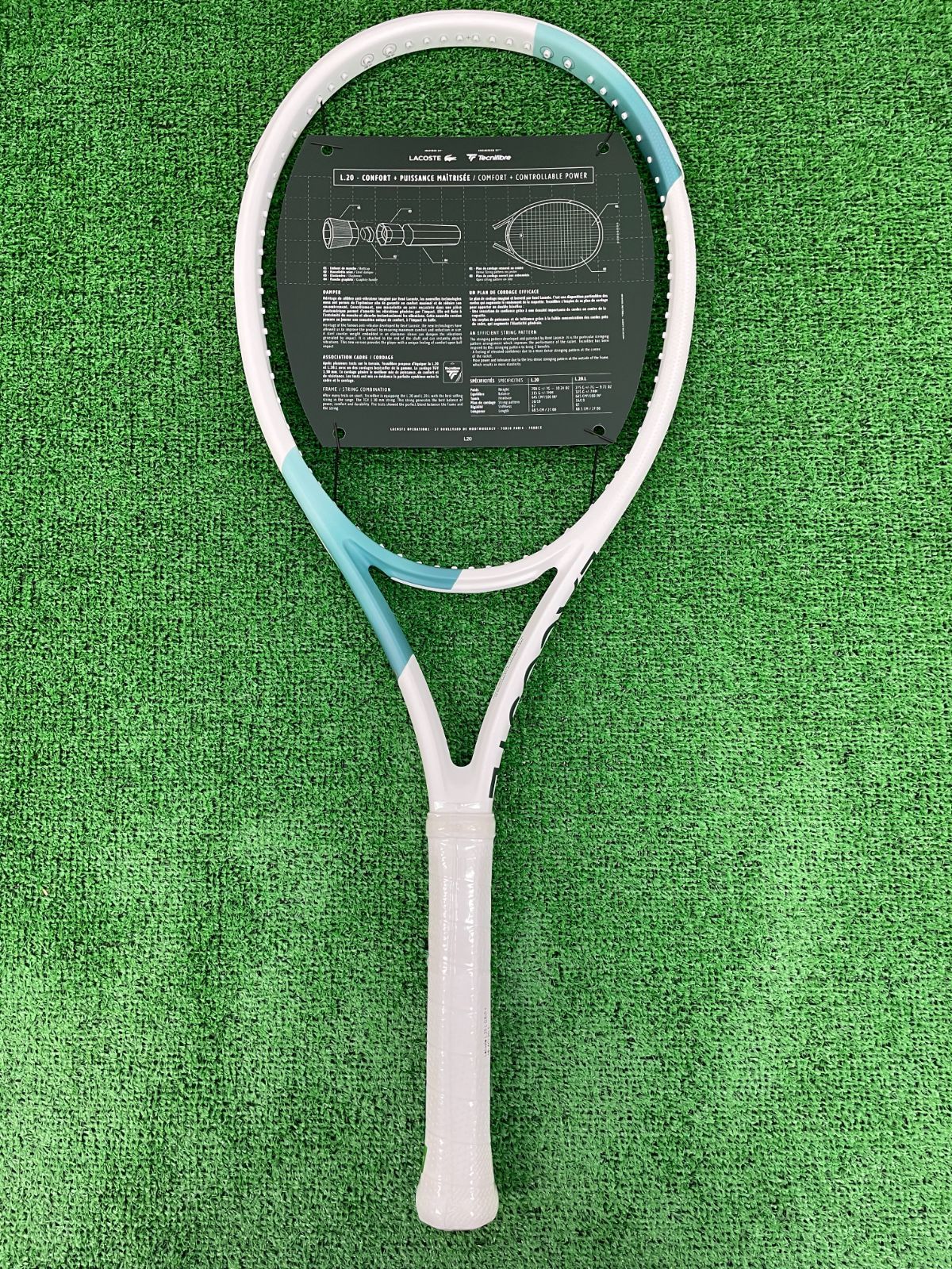 ラコステ テニスラケット L.20L Lacoste Racket - メルカリ