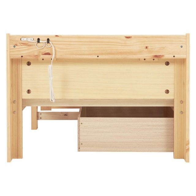 Hagihara 引出し付シングルベッド