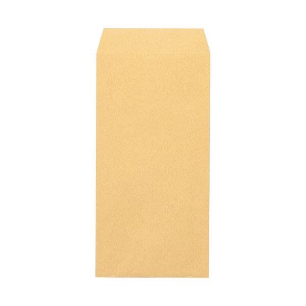 (まとめ) 高春堂 ピースR40再生紙クラフト封筒 テープのり付 長3 70g/m2 〒枠なし 525 1パック(100枚) 【×10セット】