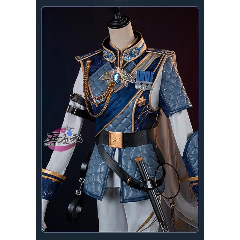 江南猫次 第五人格 IdentityV コスプレ 囚人 冬蝉 ルカ 衣装 ※手錠 剣