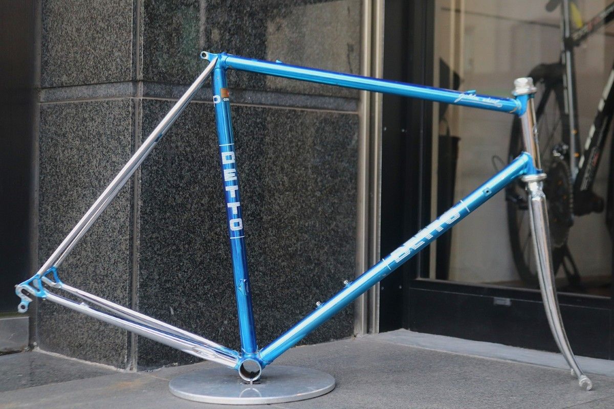 デット ピエトロ DETTO PIETRO ゴールデンホイール GOLDEN WHEEL 1980年代 コロンバスチューブ スチール フレームセット 東京南麻布店