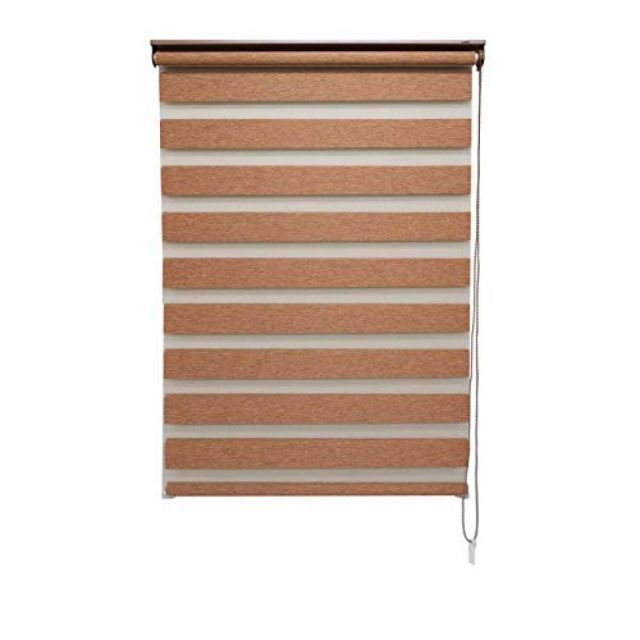 トーソー ロールスクリーン ブラウン 130X200 調光機能 チェーン式 30003334