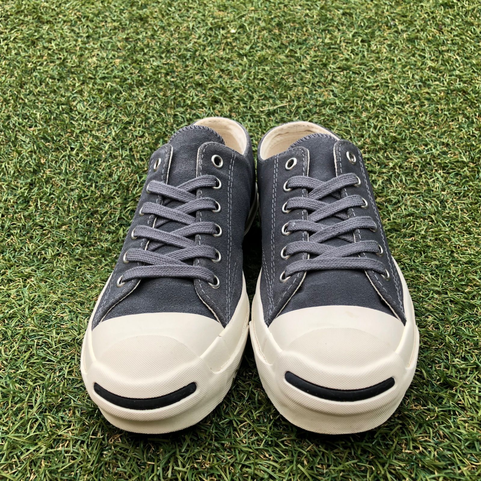 美品23converseコンバース ジャックパーセル レトロ スエード