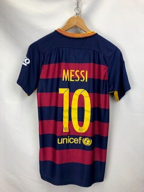 NIKE AUTHENTIC 051378446 FCB MESSI レプリカ ユニフォーム サイズM 