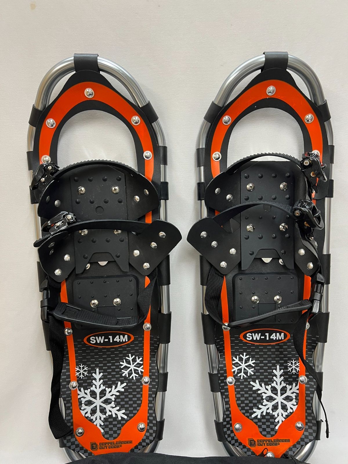 DOPPEL GANGER スノーシュー SW-15 ブラック×レッド 軽量フレーム 簡単