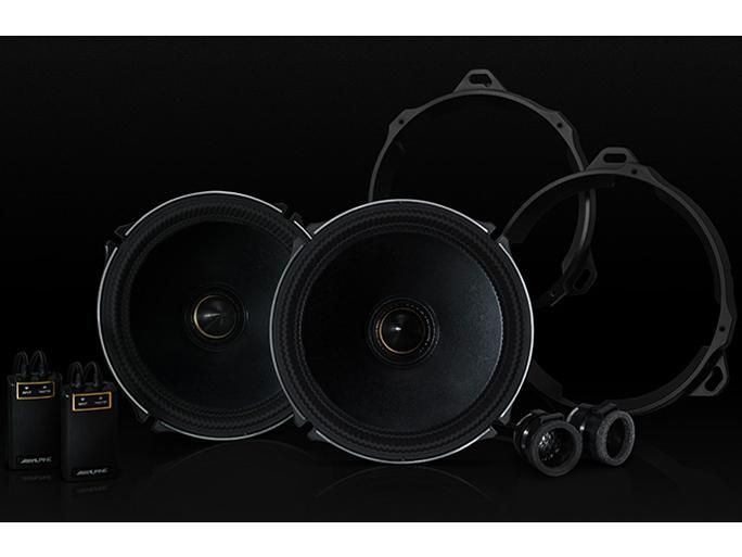 5営業日で発送 ALPINE アルパイン リアセパレート2ウェイスピーカー アル ヴェル用 X-180SR-AV