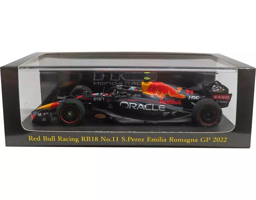 中古】ミニカー 1/43 Red Bull Racing Honda RB18 Emilia Romagna GP