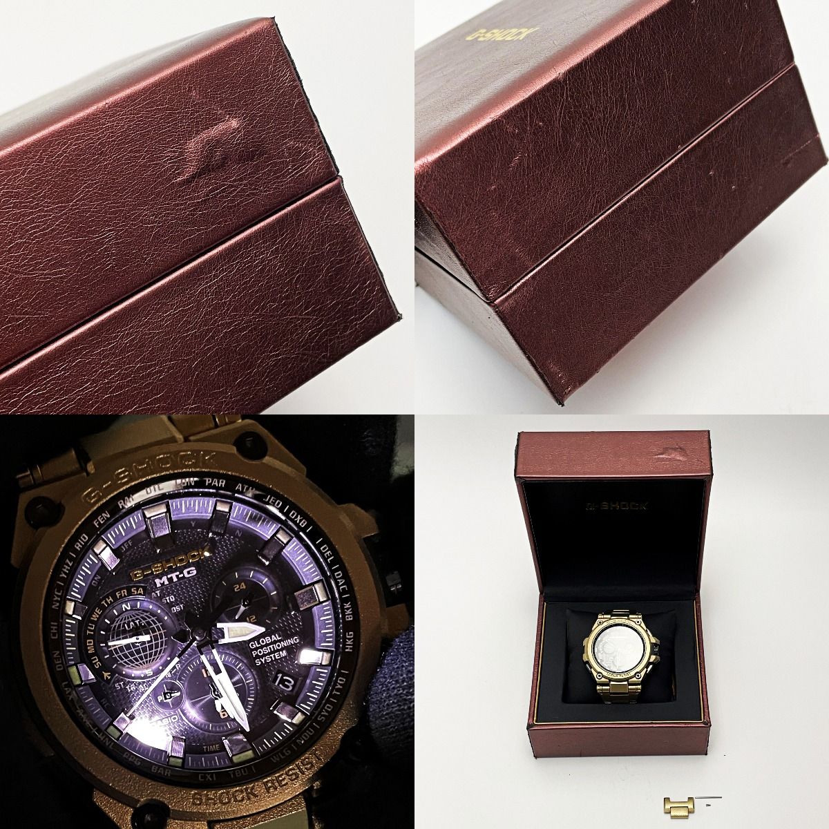 CASIO カシオ G-SHOCK MTG-G1000RG-1AJR パラサイトゴールド ソーラー