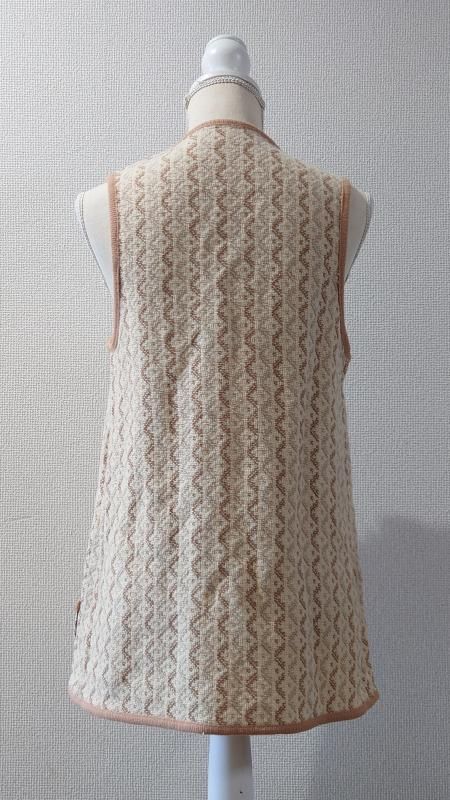 来店をご期待! 60-70’s A Dafydd Snowdon Design 総柄 ウールタペストリーベスト M-L相当.