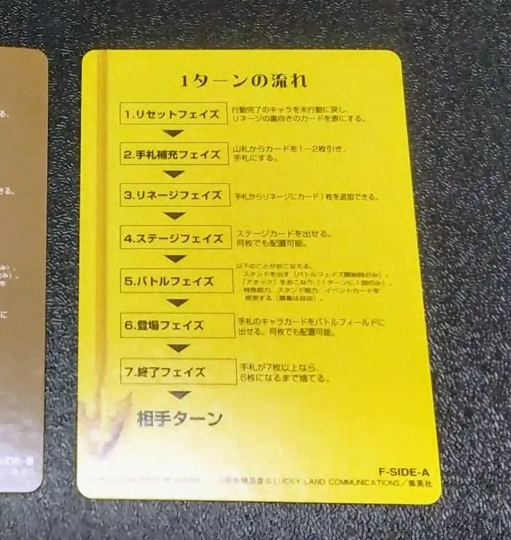 匿名配送 ジョジョ ABCカード フェイズカード 第5弾 ジョースター家 2枚 セット ジョジョの奇妙な冒険 ジョジョ ABC カード