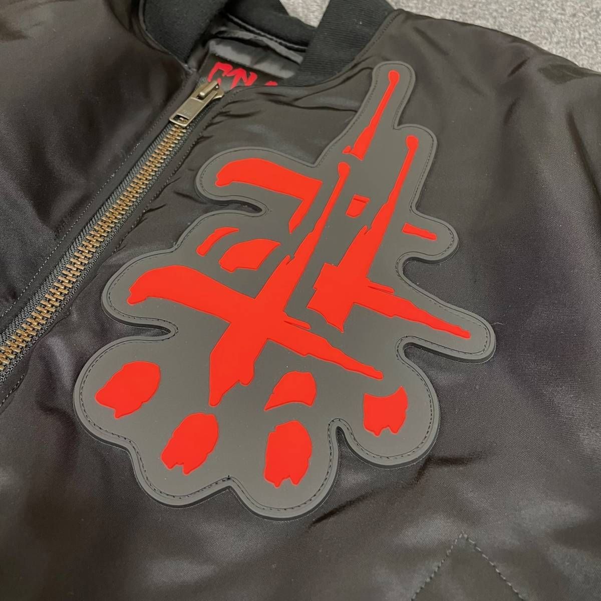 ☆CVTVLIST/カタリスト CTLS MA-1 ロゴラバーワッペン フライト