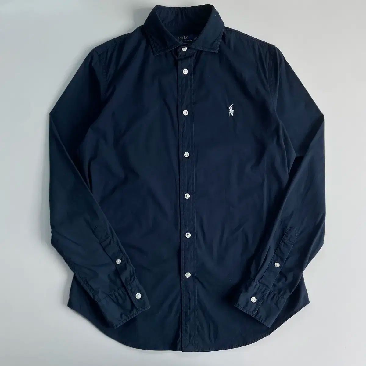 Polo ポロ Ralph Lauren ラルフローレン 刺繡 ネイビー シャツ