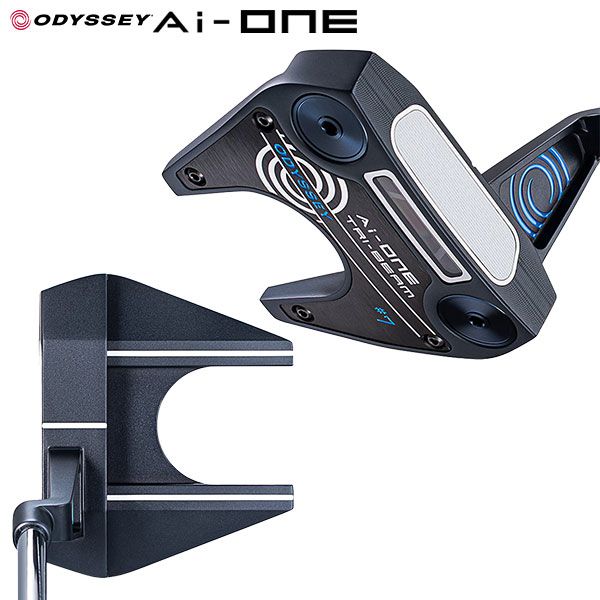 オデッセイ ゴルフ Ai-ONE TRI-BEAM #7 CH パター ストロークラボ 90 スチールシャフト