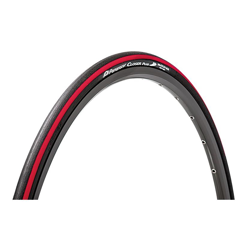 パナレーサー(Panaracer) クローザープラス 700×25C クリンチャー 黒/赤ライン F725-CLSP-R