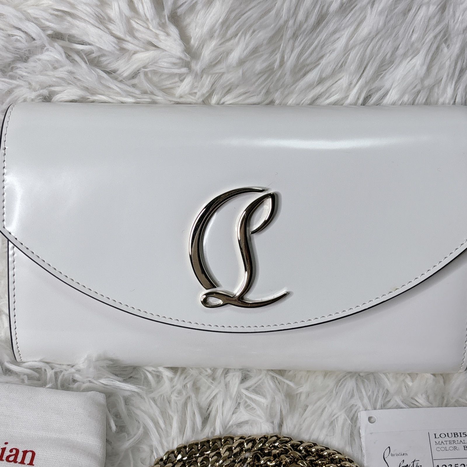 新品未使用 Christian Louboutin クリスチャンルブタン ホワイト 