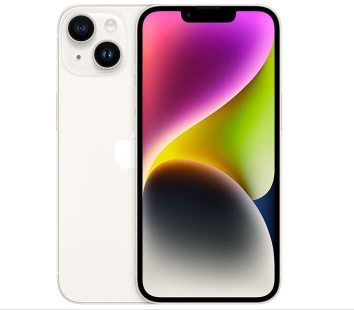 「新品」SIMフリー iPhone 14 128GB [スターライト] MPUQ3J/A