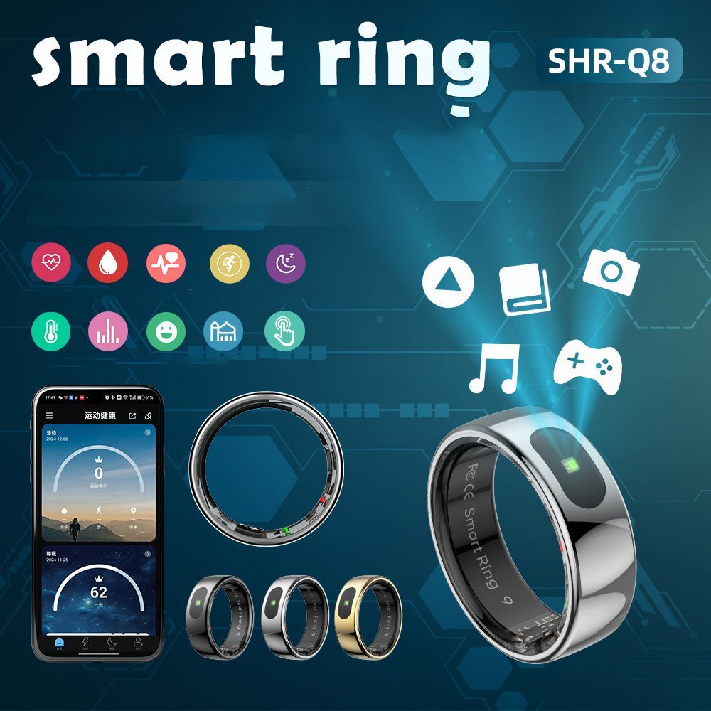 ✨スマートリング ブリング 健康管理 睡眠管理 RQ8 最先端健康