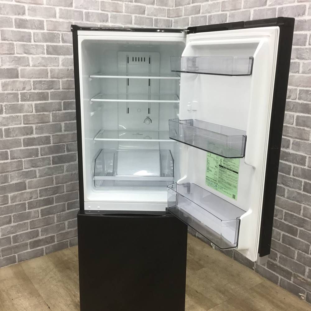 東芝 冷蔵庫 幅47.9㎝ 153L セミマットブラック GR-S15BS (K) 2ドア 右開き 【一人暮らし】 【省スペース】 2020年モデル