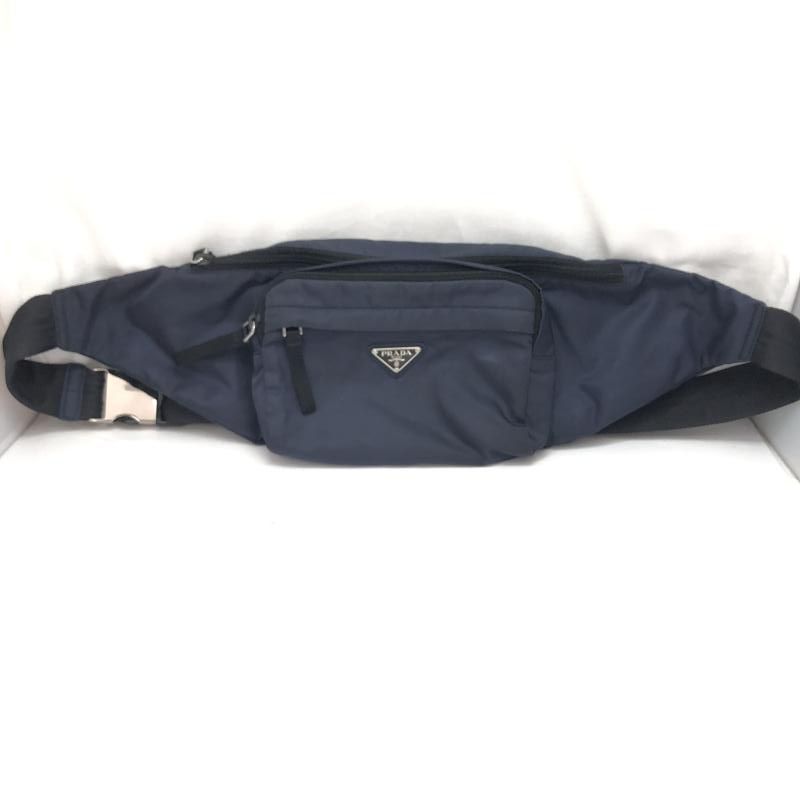 PRADA ナイロン バムバッグ ネイビー 2VL005 プラダ 91