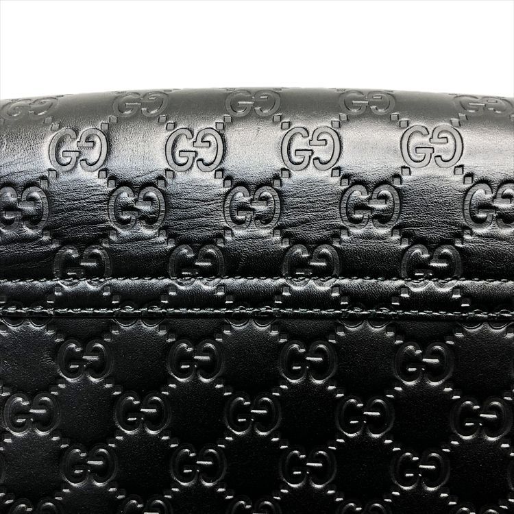 GUCCI グッチ シグネチャー グッチシマ メッセンジャーバッグ