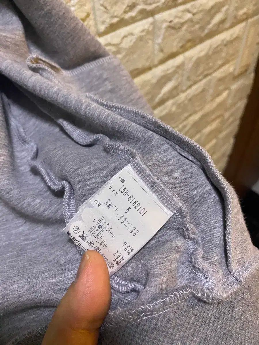 ジップアップ 5size