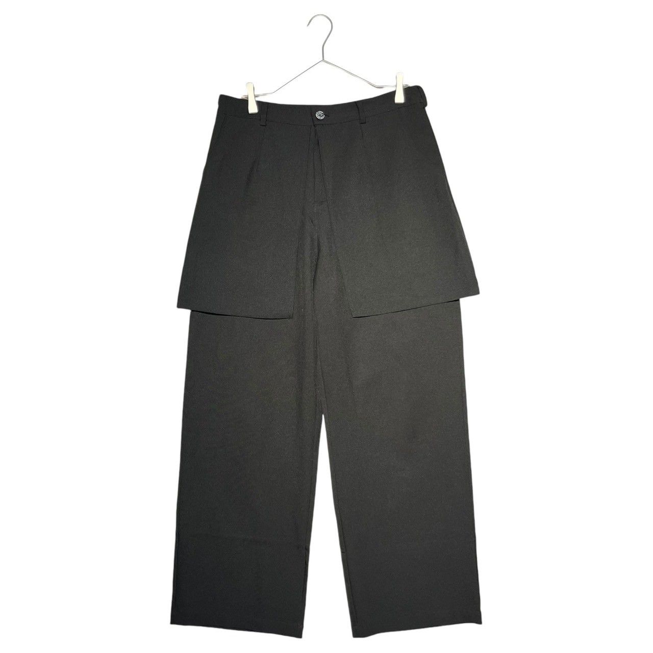 FRKM SCD スラックス frkm scd 23aw wide-leg pants 変形 スラックス