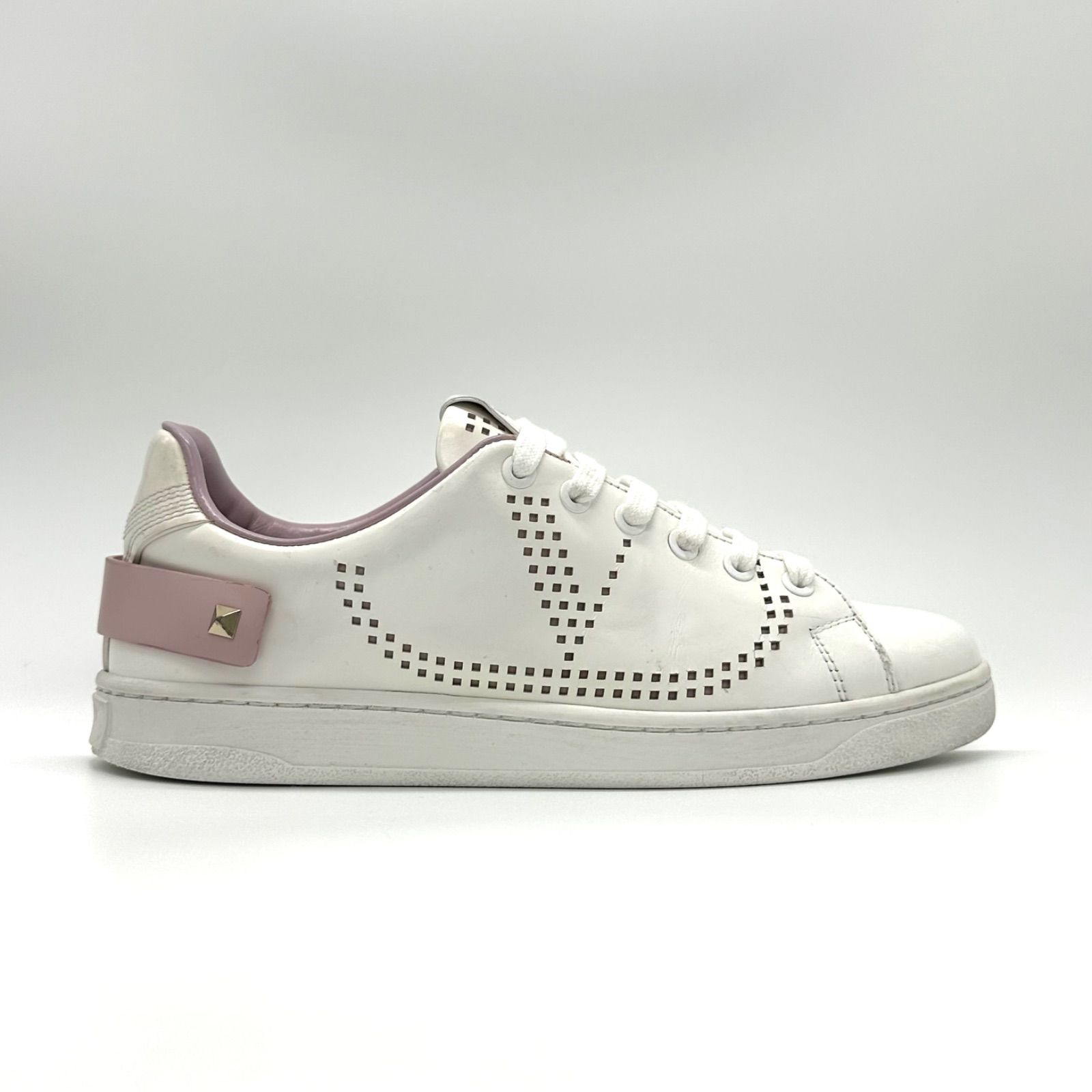 VALENTINO GARAVANI ヴァレンティノ ガラヴァーニ パンチング レザー 