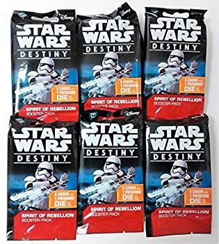 Star Wars Destiny TCG: Spirit of Rebellion Boosters - 6-Pack Star Wars Destiny TCG: Spirit of Rebellion Boosters - 6-Pack
