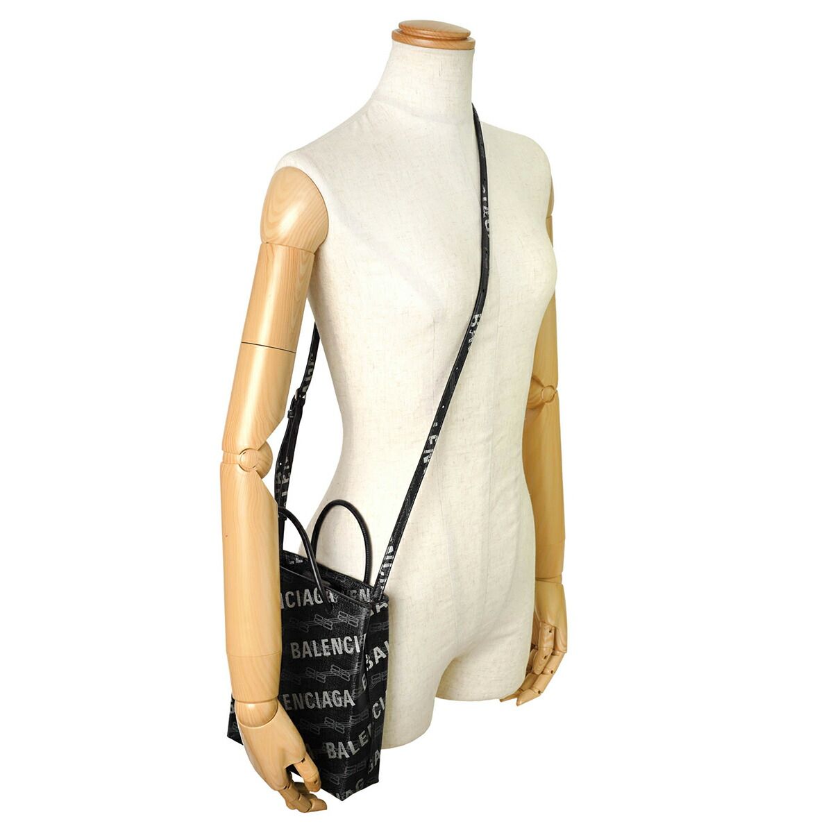 新品 バレンシアガ BALENCIAGA トートバッグ シグネチャー ブラック