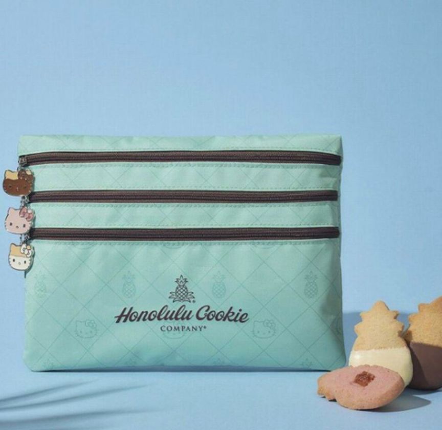 ホノルルクッキーカンパニー ハローキティ ポーチ バッグ&チャーム　匿名発送 ホノルルクッキーカンパニー ハローキティ ポーチ バッグ