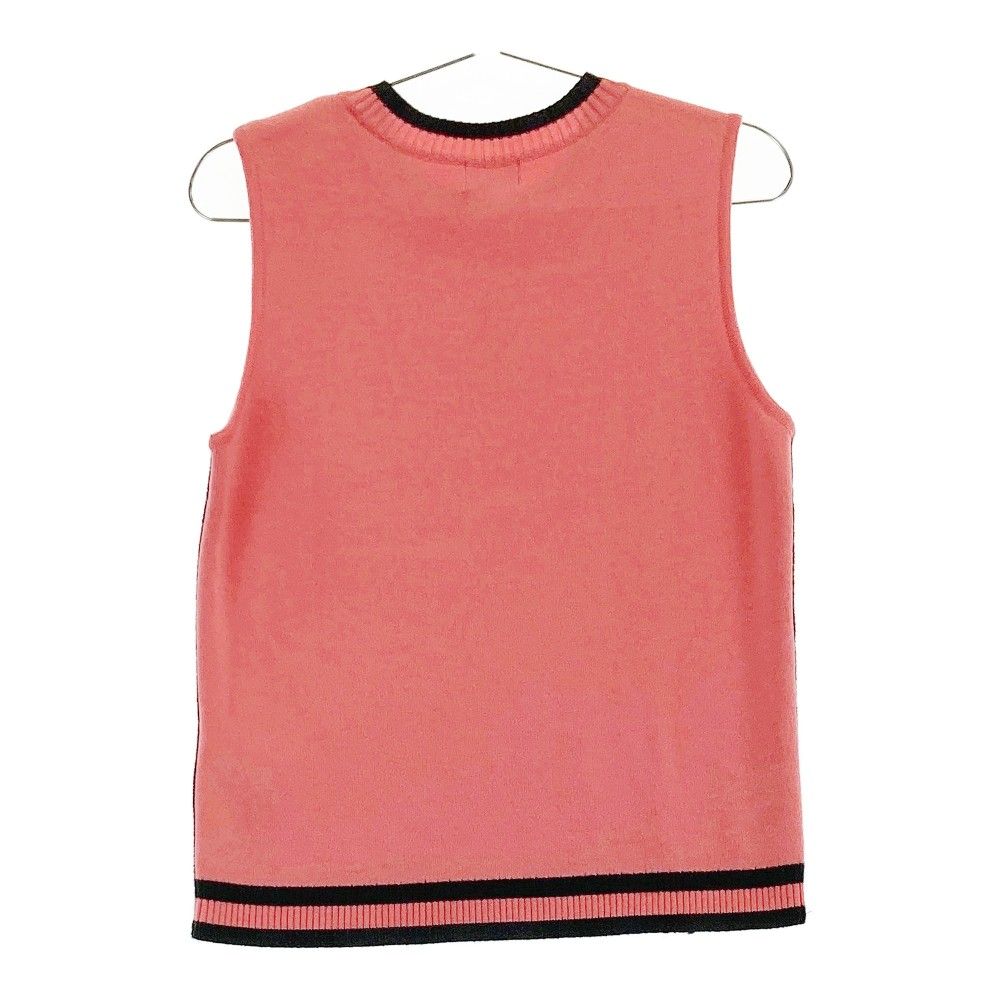 2022 春夏 archivio/アルチビオ　ベスト　38　ピンク ニットベスト|アルチビオ-アウトレット- - ゴルフウェアや婦人服通販