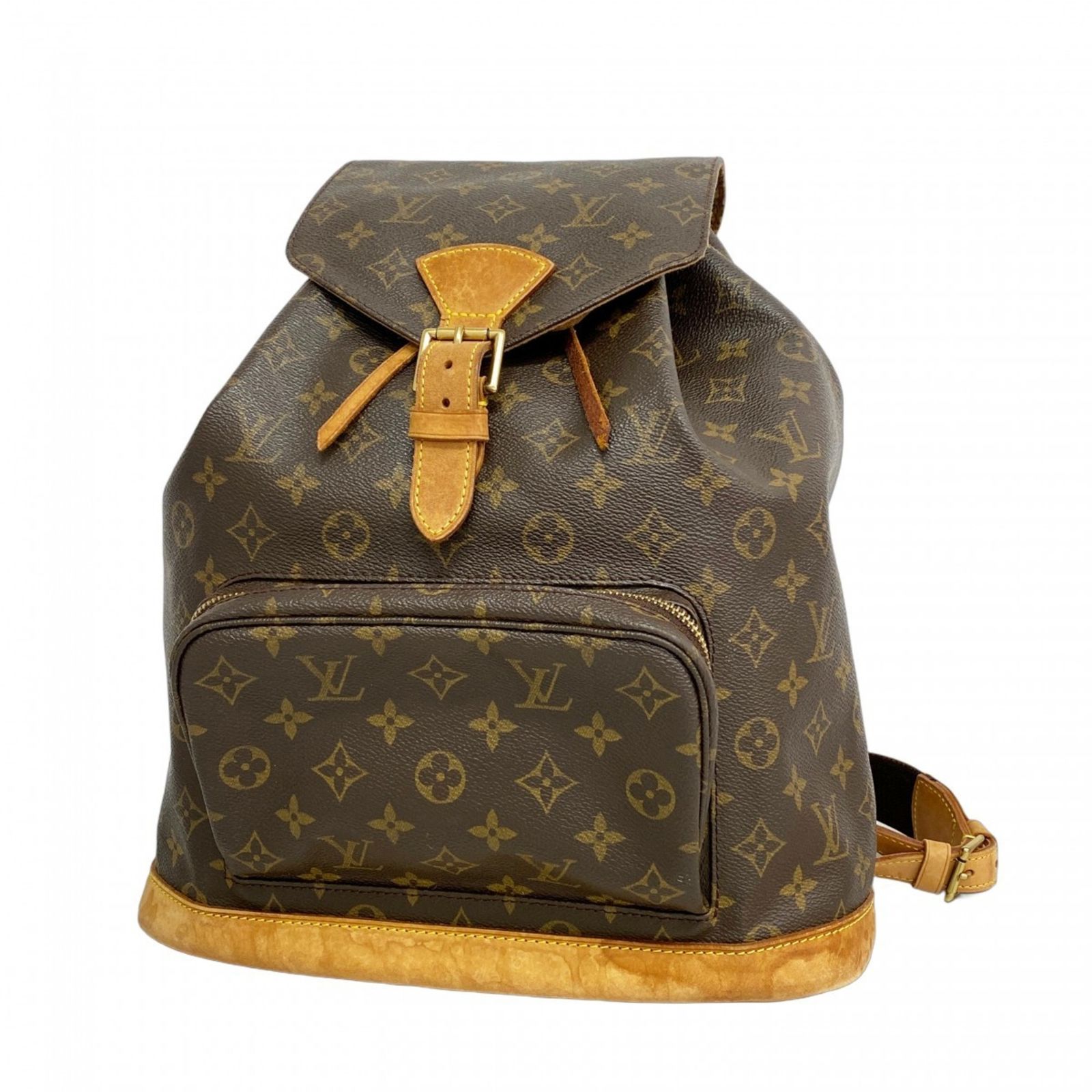 ルイ ヴィトン Louis Vuitton ルイ ヴィトン リュック デイパック モノグラム モンスリ M51135 ブラウンレディース