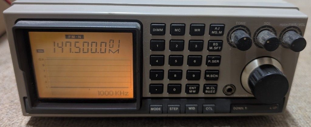 現状品 スタンダード AX700B WIDE BAND RECEIVER トランシーバー STANDARD アマチュア無線 ITAKP2SNPTXM-D-A07-byebye