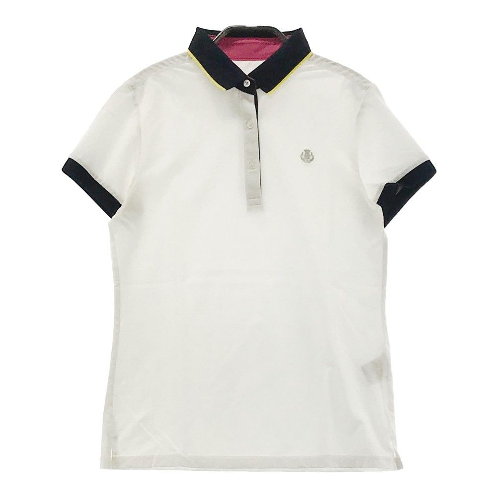 サイズ：S ST ANDREWS セントアンドリュース 半袖ポロシャツ ホワイト