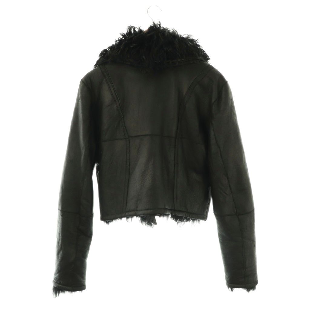 プリーンライン Preen Line SHEEPSKINBRANDO BIKERジャケット ライダース 羊革 M ブラック DF OS